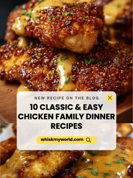 Delicious chicken recipes for a family dinner