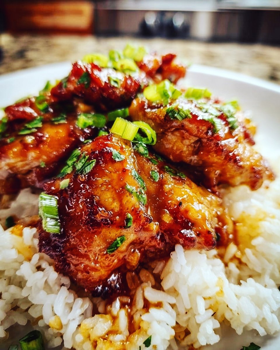 Honey Garlic Chicken Thighs