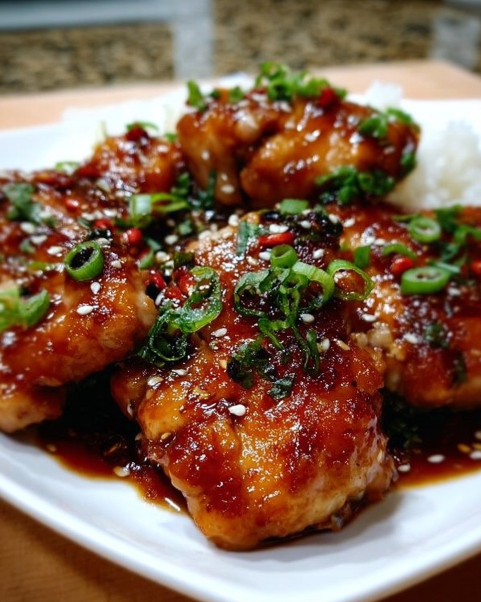 Easy Soy Garlic Chicken Thighs