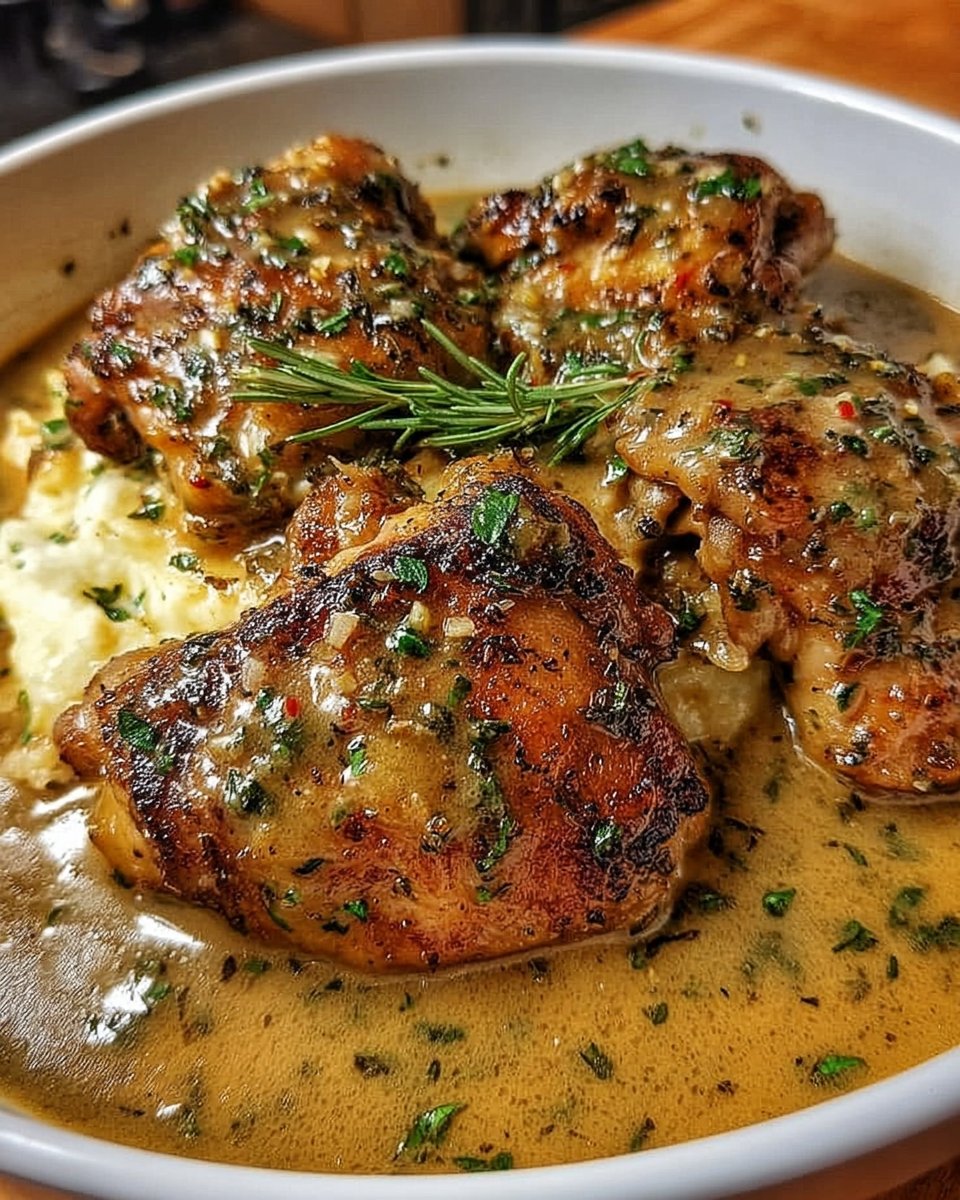 Savory Smothered Chicken Thighs Gravy for Ultimate Comfort