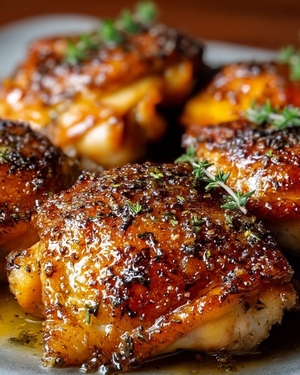 Baked Chicken Thighs Recipe