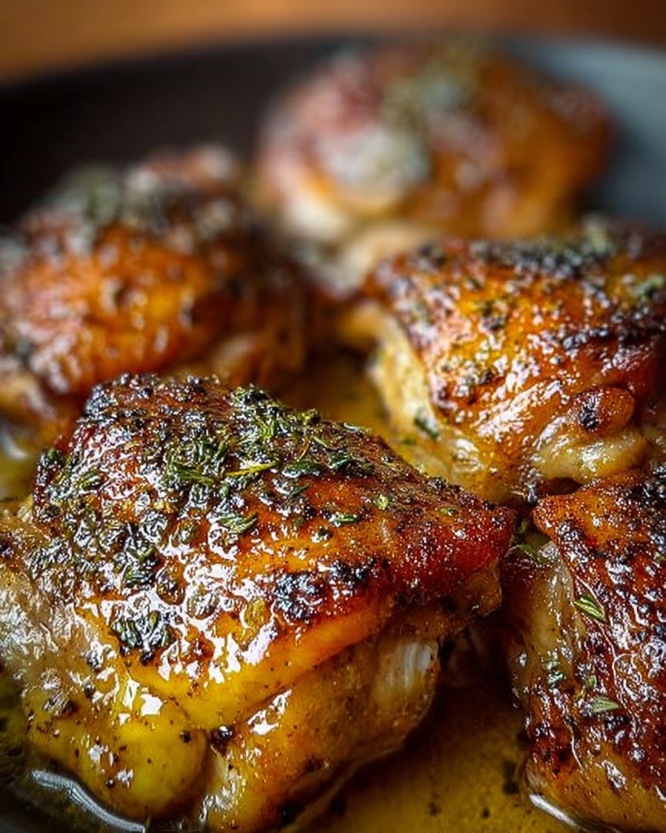 Baked Boneless Chicken Thighs