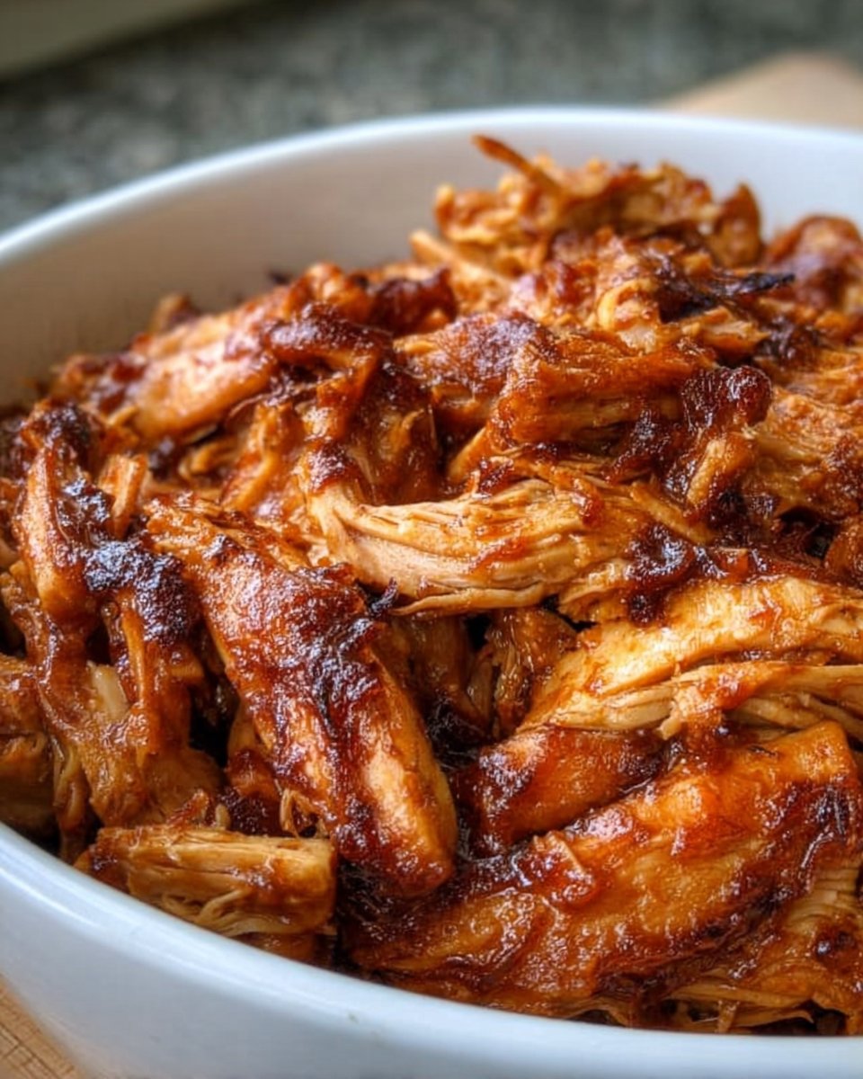30-Minute Instant Pot BBQ Pulled Chicken