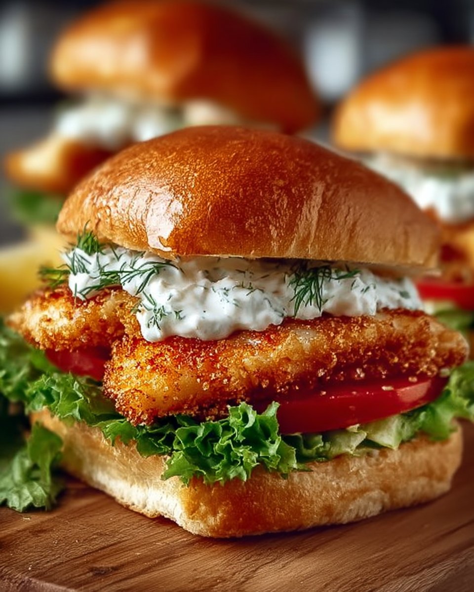 Crispy Fried Cod Sandwich