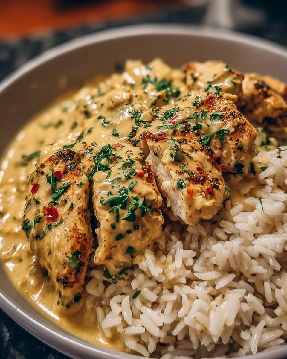 Instant Pot Creamy Chicken Rice