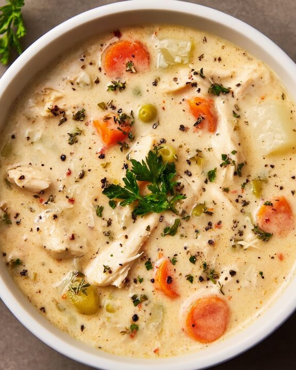Instant Pot Chicken Pot Pie Soup