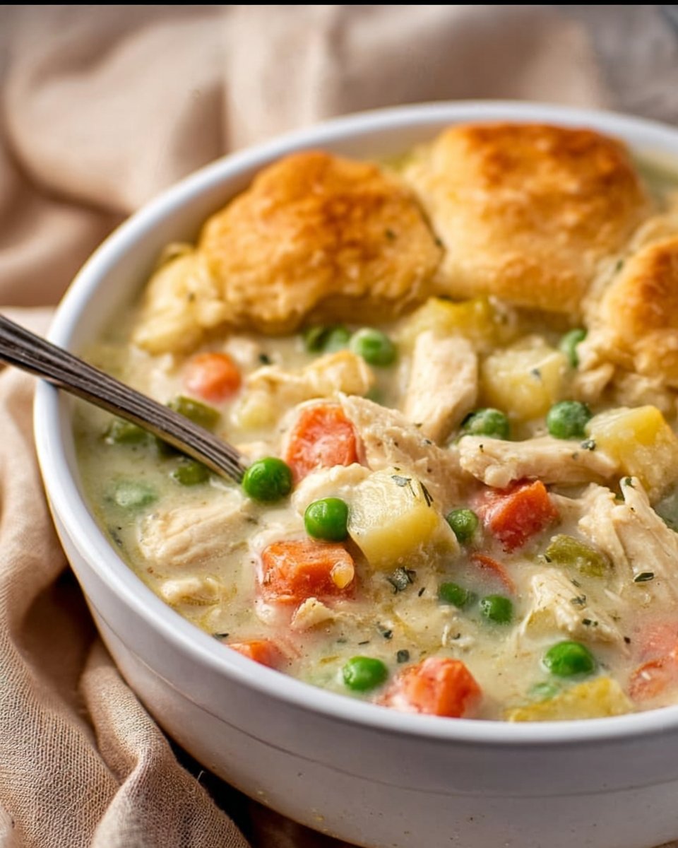 Instant Pot Chicken Pot Pie