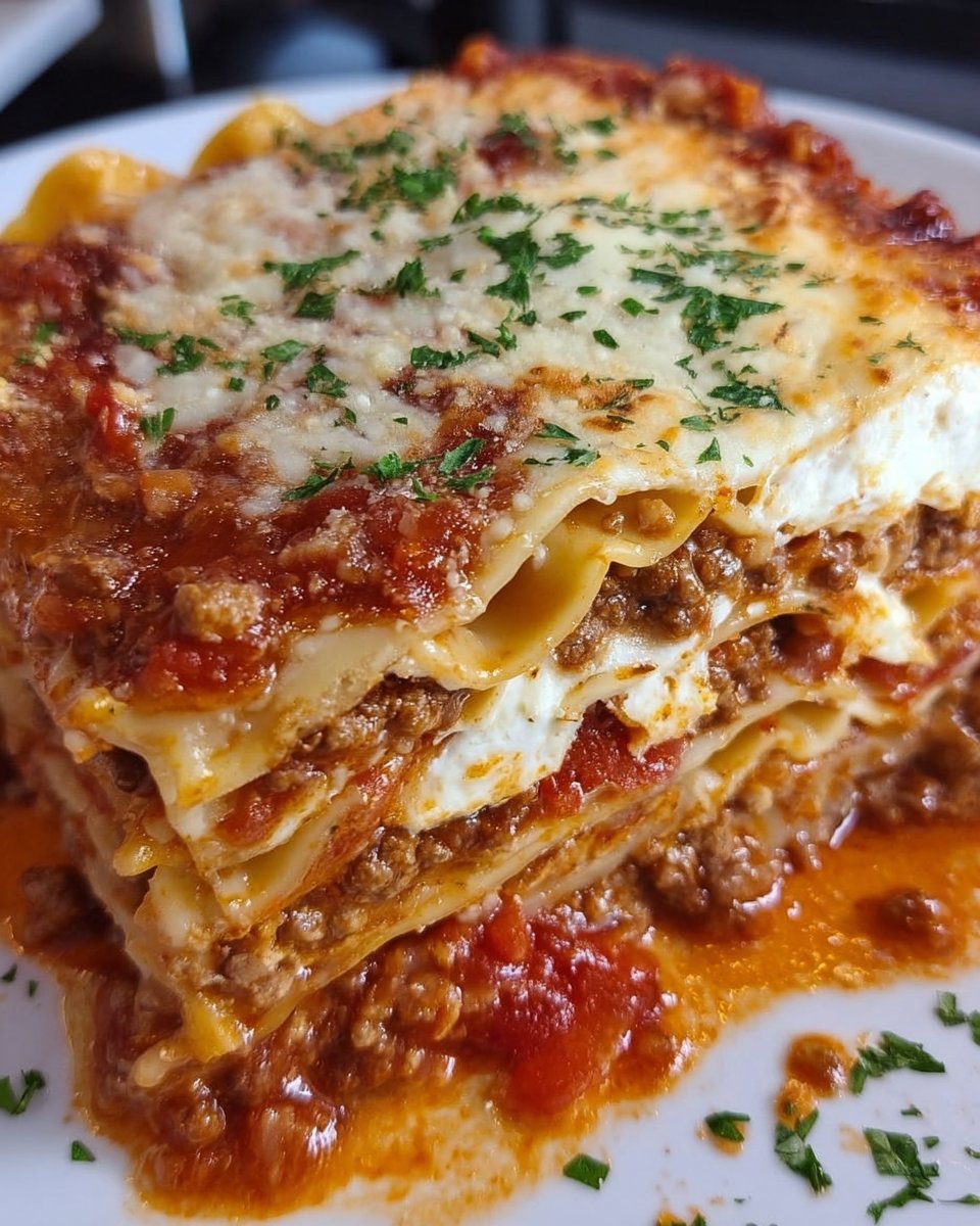 The Best Homemade Lasagna