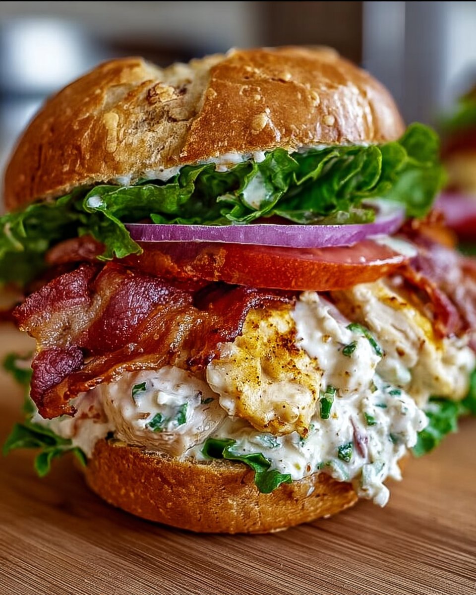 Chopped Chicken Bacon Ranch Sandwich (30-Minute Flavor Bomb)