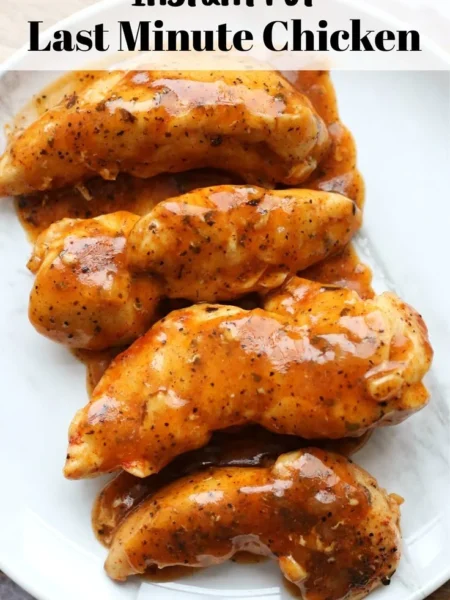 Instant Pot recipe for Last Minute Chicken dinner