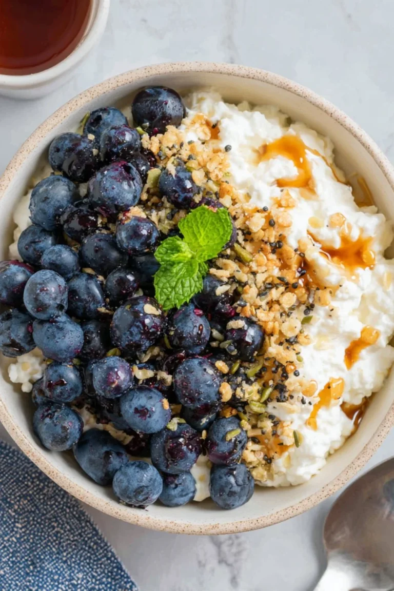 A colorful spread of nutritious healthy breakfast recipes on a table.